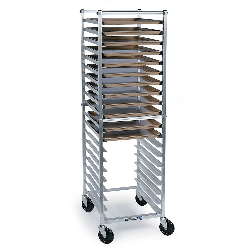 121-8568 20 1/2"W 12 Sheet Pan Rack w/ 5" Bottom Load Slides