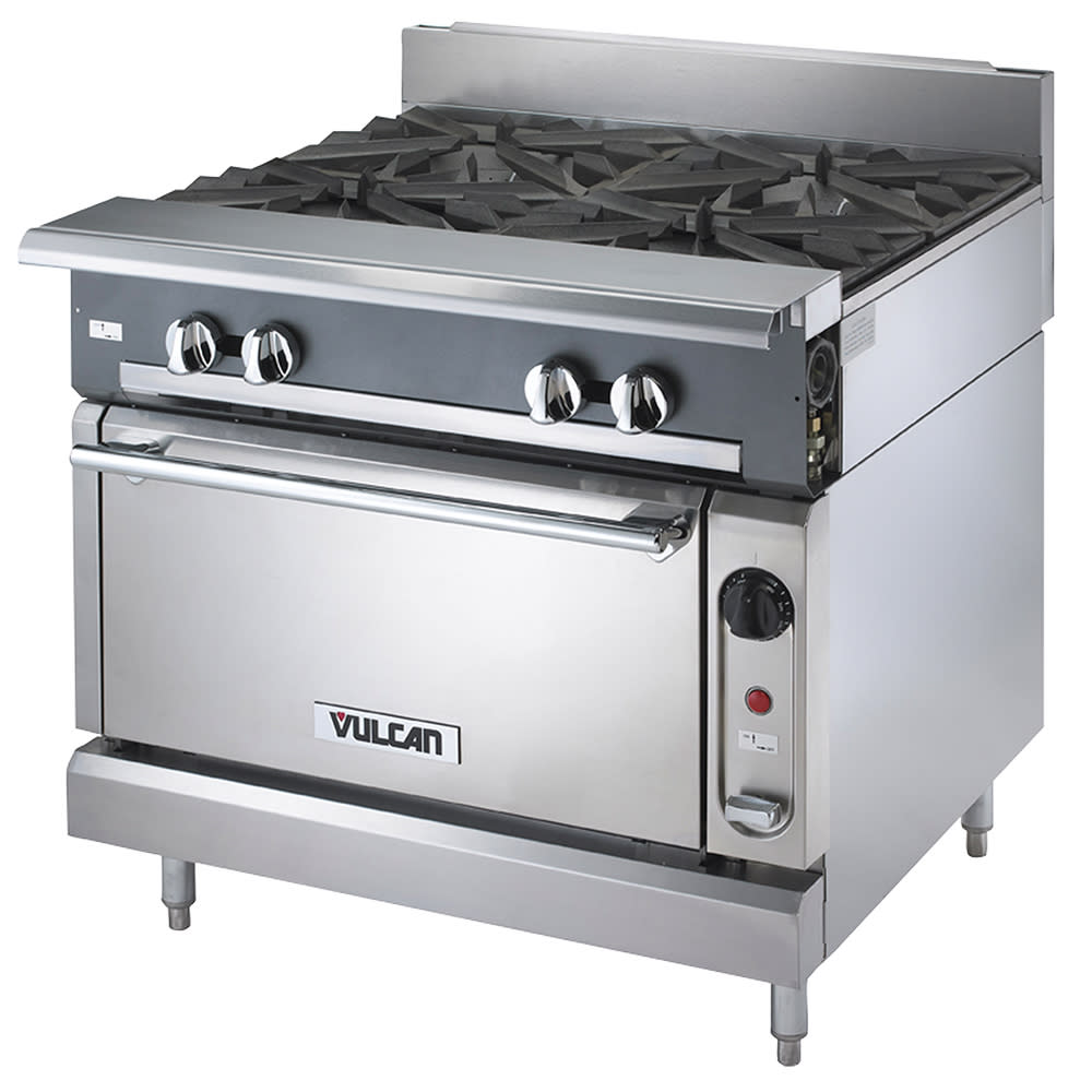207-V4B36SNG 36" 4 Burner Gas Range w/ Standard Oven, Natural Gas