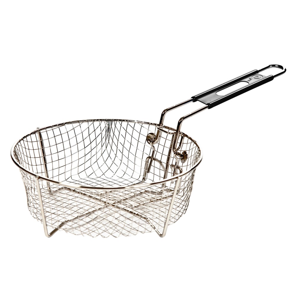 261-8FB2 Fryer Basket w/ Coated Handle, 9" x 6"