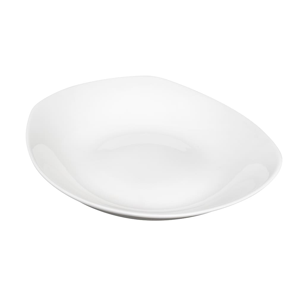 CAC EVT-BT10 32 oz Everest Salad Bowl - Porcelain, Bone White