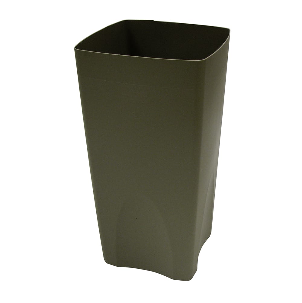 007-FG356300BEIG 19 gal Square Rigid Trash Can Liner, Plastic - Beige