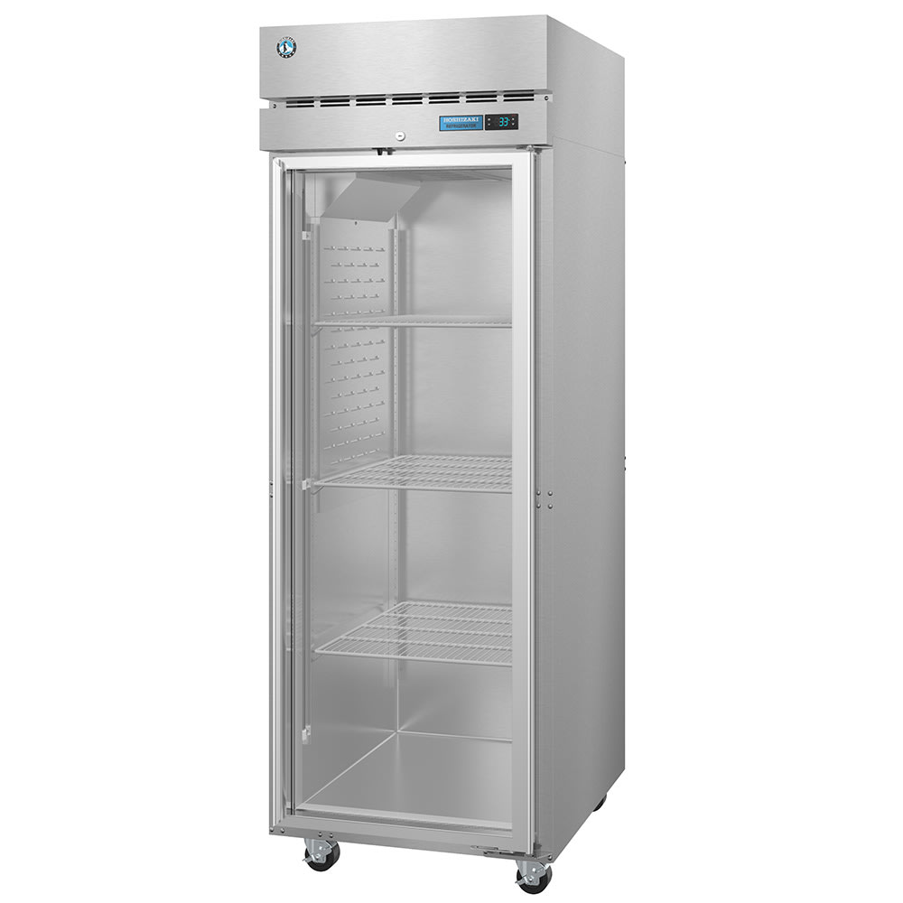 440-R1AFG Steelheart 27 1/2" One Section Reach In Refrigerator, (1) Right Hinge Glass Door,...