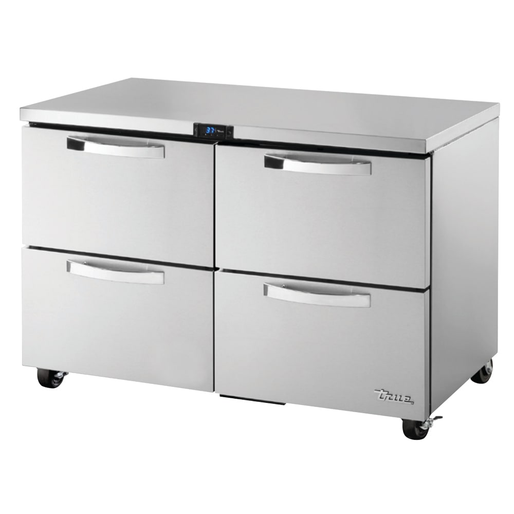 598-TUC48D4ADAHCS1 48" W Undercounter Refrigerator w/ (2) Sections & (4) Drawers, 115v