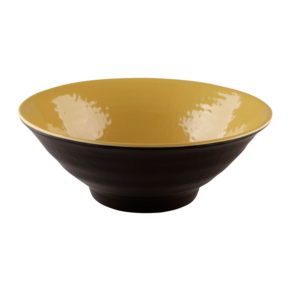 701-D1010RROO 55 oz Round Melamine Bowl, Olive Oil