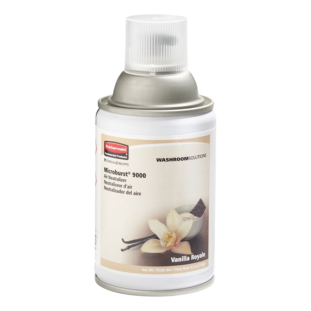 007-FG401694 5 1/4 oz Microburst® 9000 Aerosol Air Neutralizer Refill, Vanilla