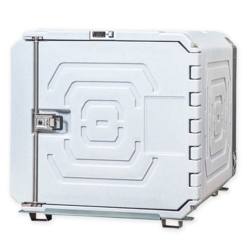 040-F0720NDN Refrigerated Insulated Food Carrier w/ (5) Pan Capacity - Gray, 100-240v/1ph