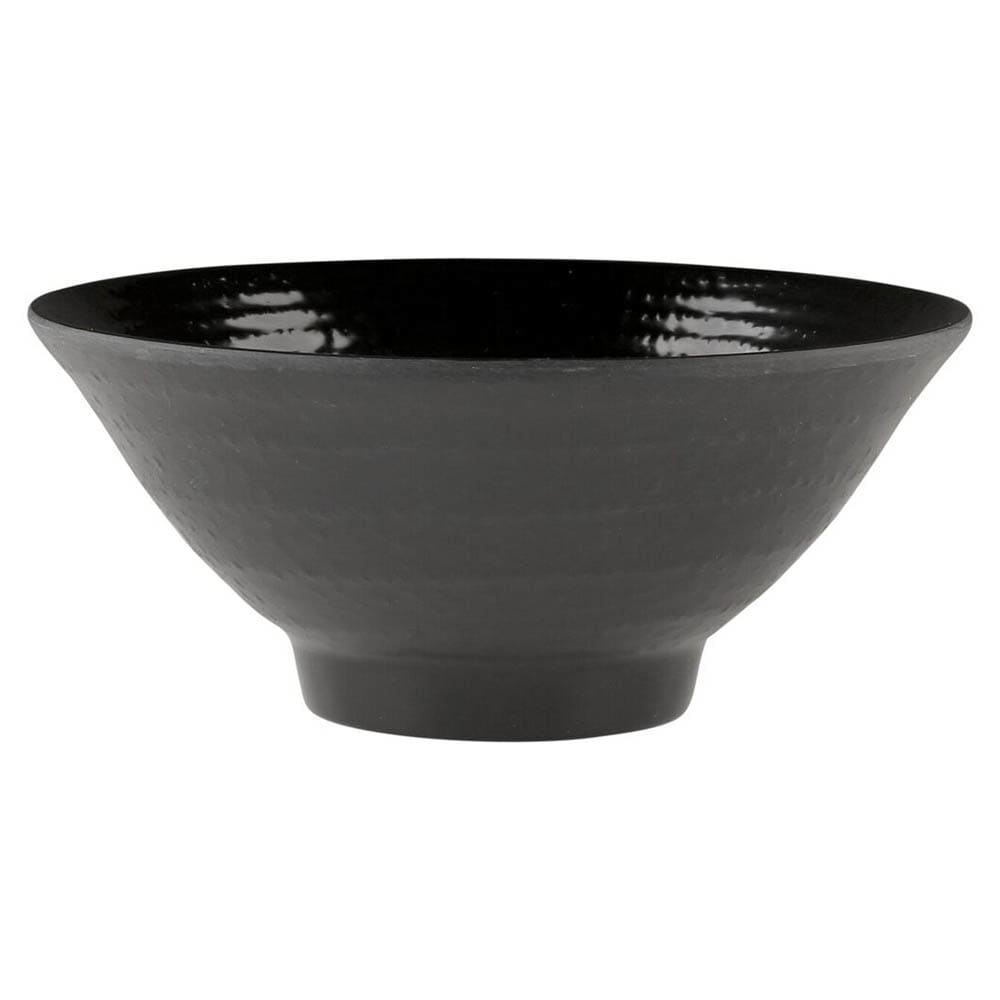 701-D1005RRB 14 oz Round Melamine Bowl, Black