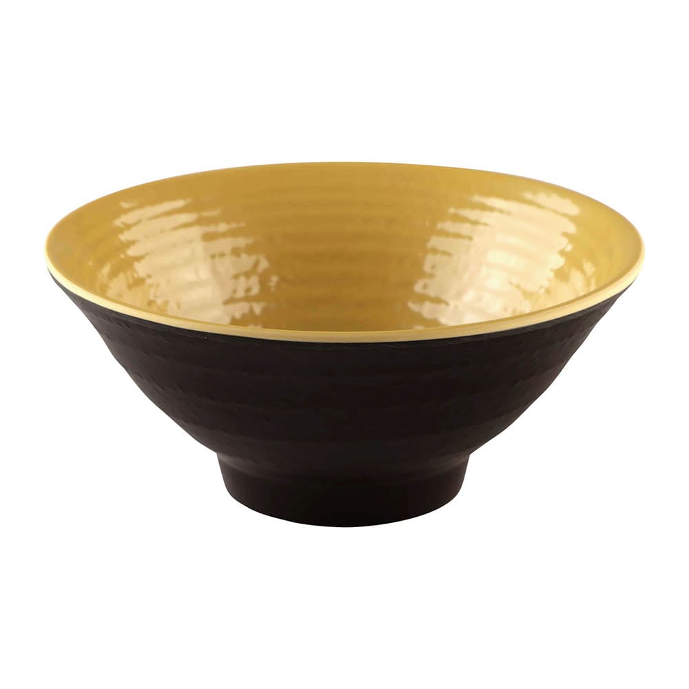 701-D1005RROO 14 oz Round Melamine Bowl, Olive Oil