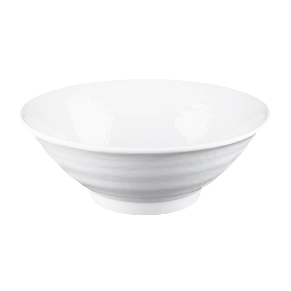 701-D1007RRW 24 oz Round Melamine Bowl, White