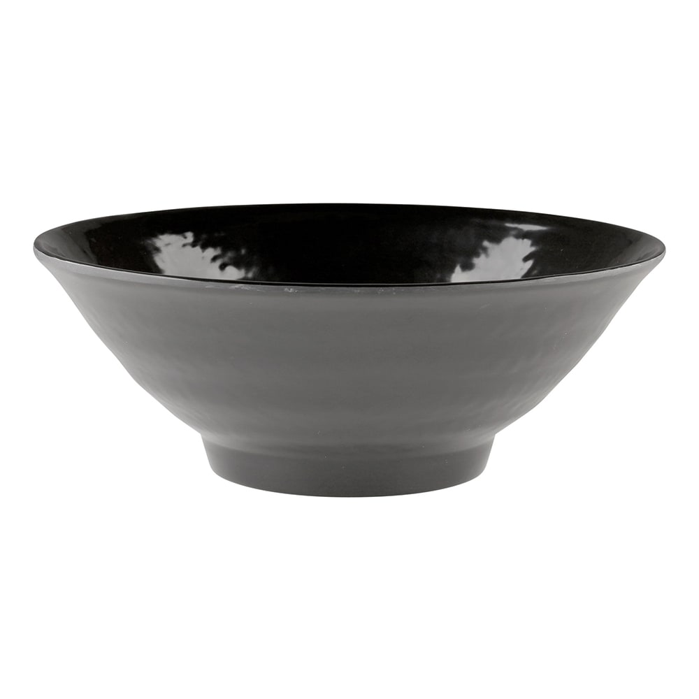 701-D1008RRB 40 oz Round Melamine Bowl, Black