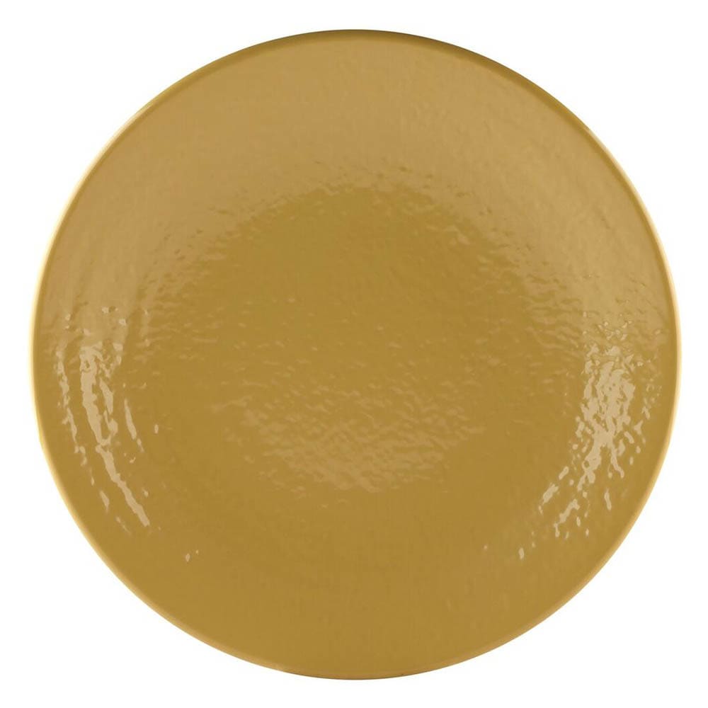 701-D10RROO 10" Round Melamine Dinner Plate, Olive Oil