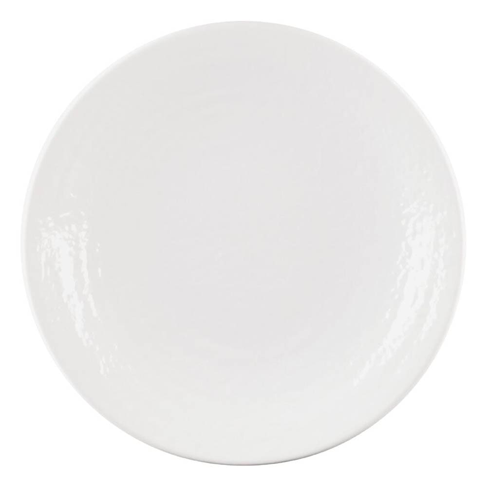 701-D638RRW 6 3/8" Round Melamine Dessert Plate, White