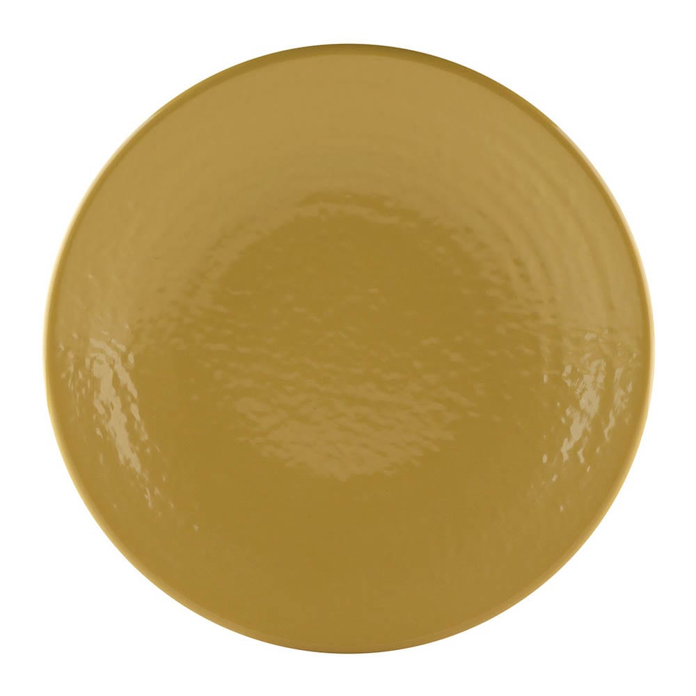 701-D814RROO 8 1/4" Round Melamine Salad Plate, Olive Oil
