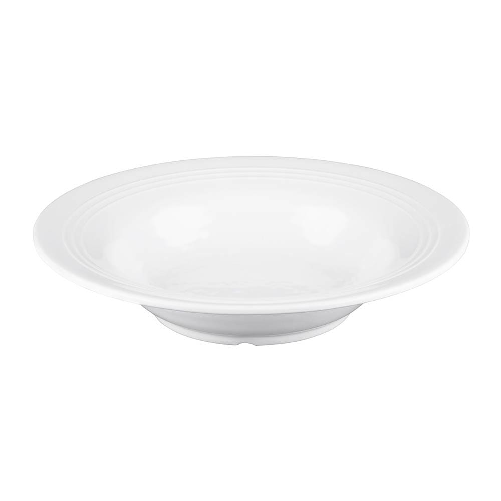 701-DB651GGW 10 oz Round Melamine Bowl, White