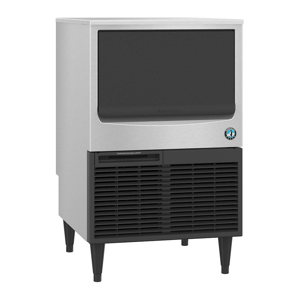 440-KM116BAJ 125 lb KM Series Crescent Cube Ice Machine w/ Bin - 53 lb Storage, Air Cooled, 115v