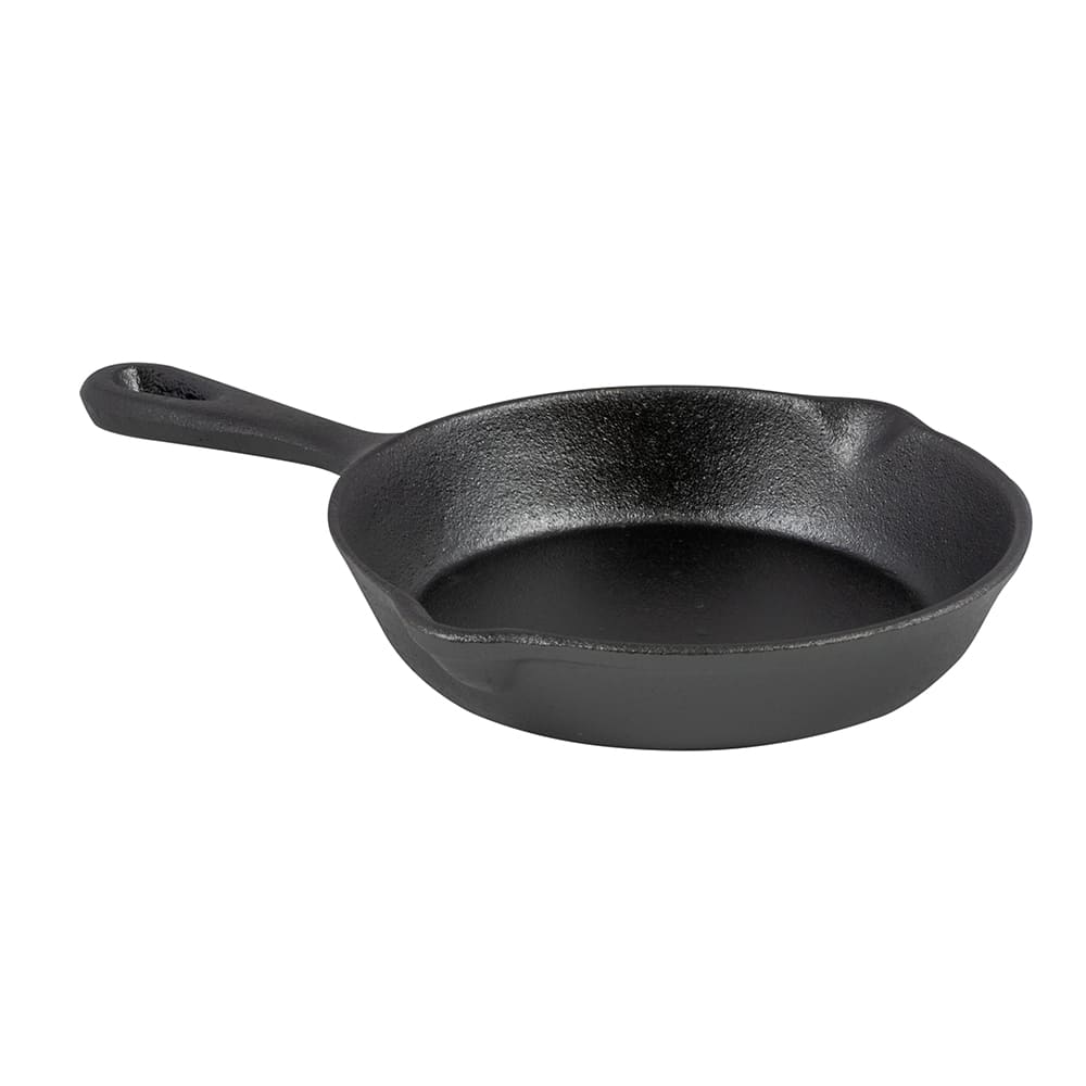 166-CIS61 6" Round Fry Pan w/ Handle, Cast Iron