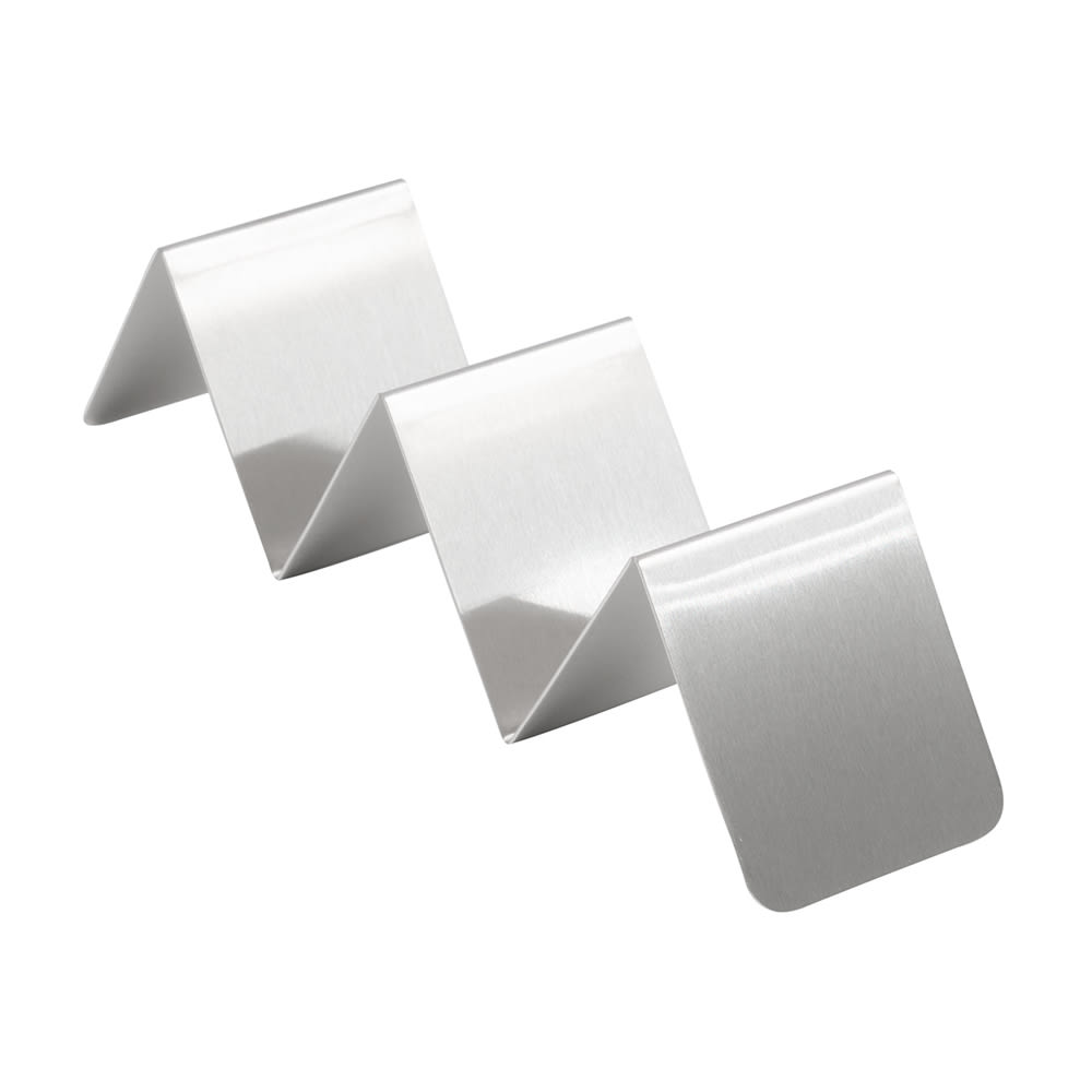 166-HTSH3 Taco Holder - 2" x 8" x 2" Stainless