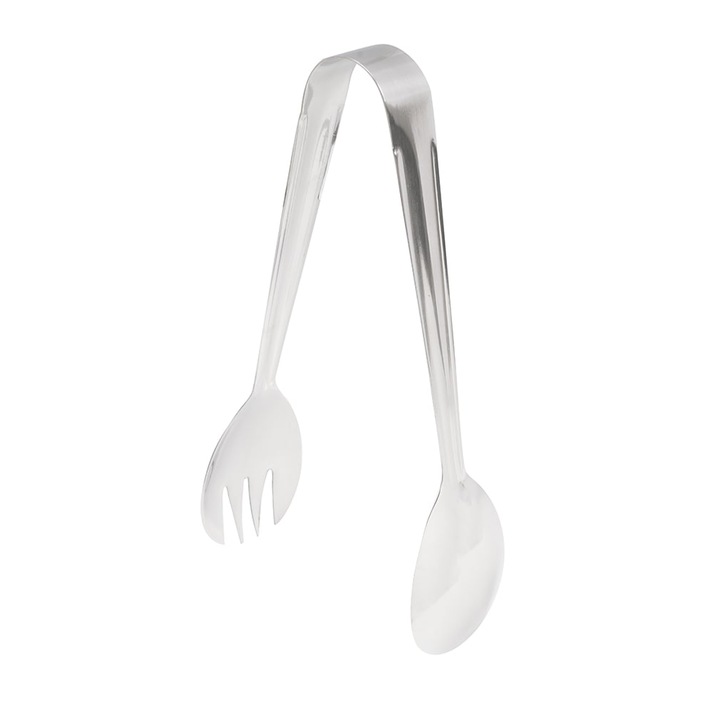 166-SS782 8" Salad Tongs, Stainless