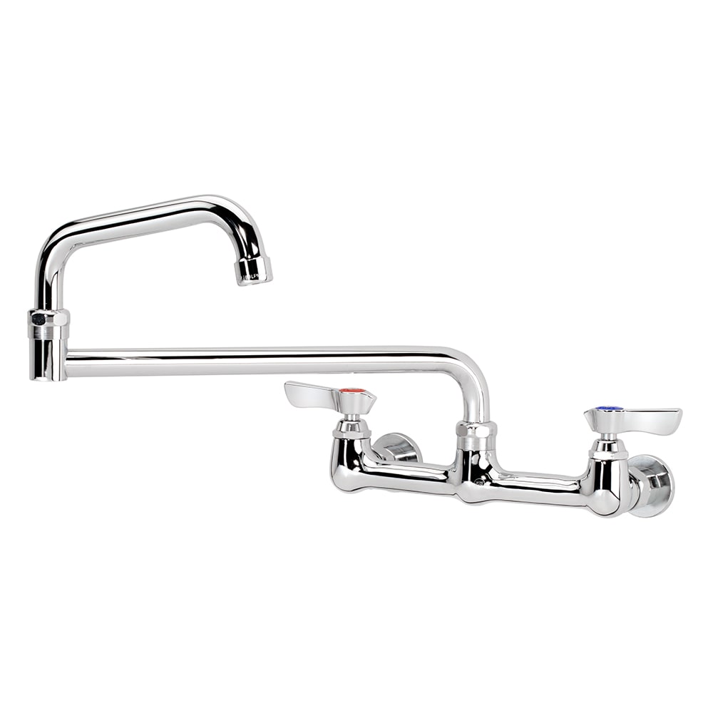 381-12818L Splash Mount Faucet w/ 18" Double Jointed Swing Nozzle