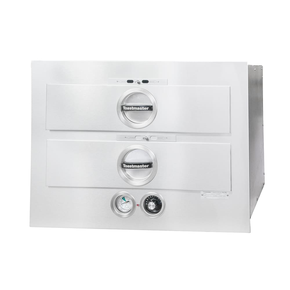 853-3B20AT09 23.19"W Built In Warming Drawer w/ (2) 18" Compartments, 120v