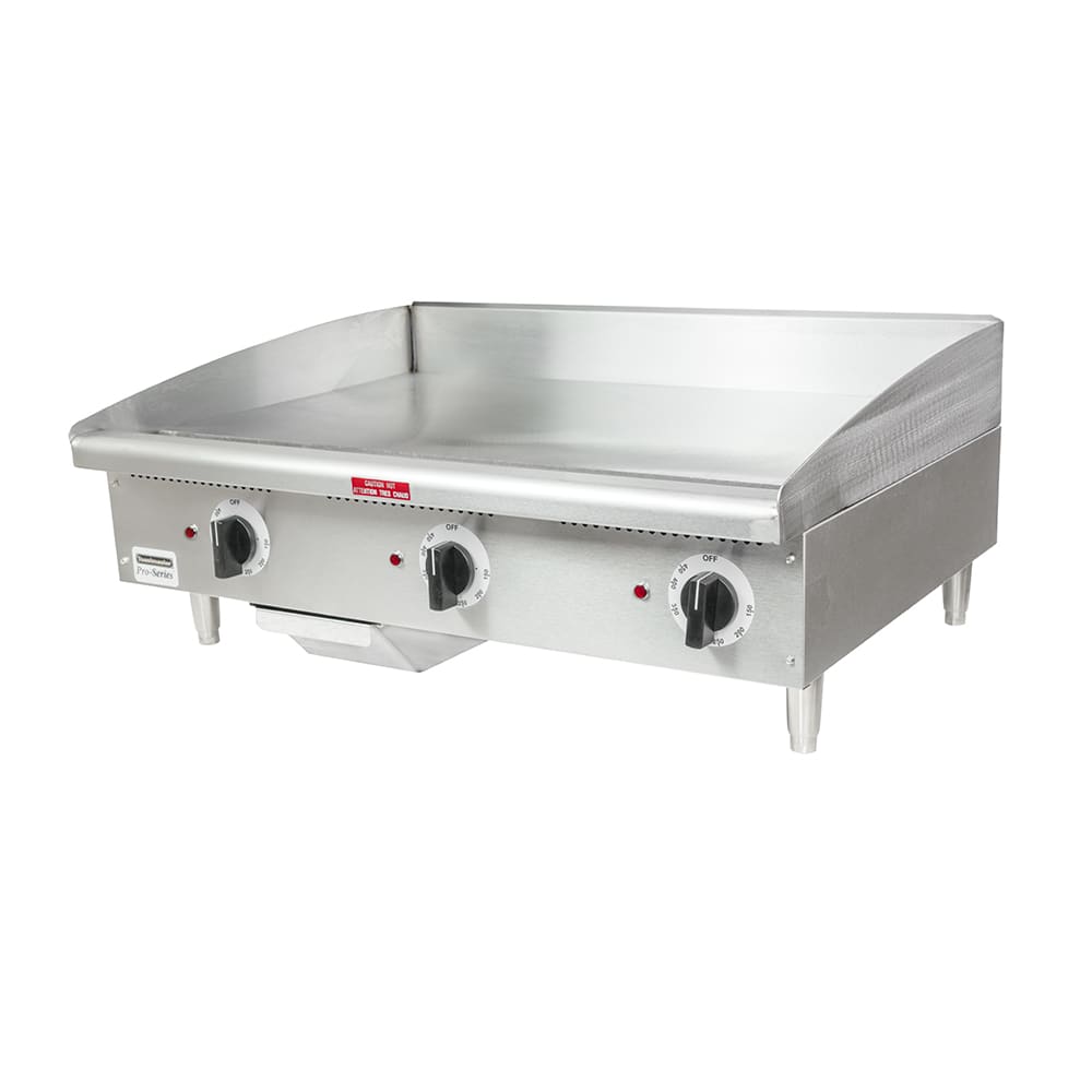 853-TMGE362403 36" Electric Griddle - Thermostatic, 3/4" Steel Plate, 240v/3ph
