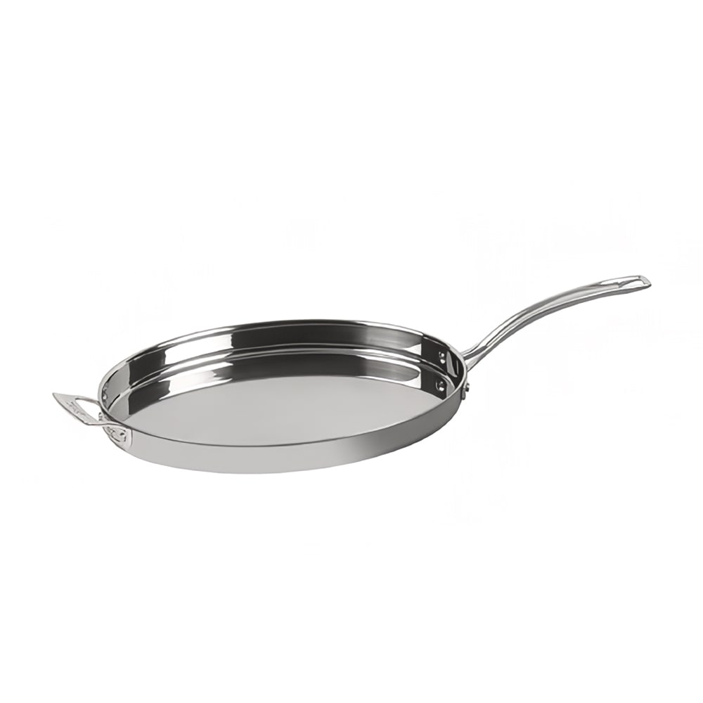 Spring USA 8181-60/38 15 1/2" Stainless Saute Pan, Induction Ready