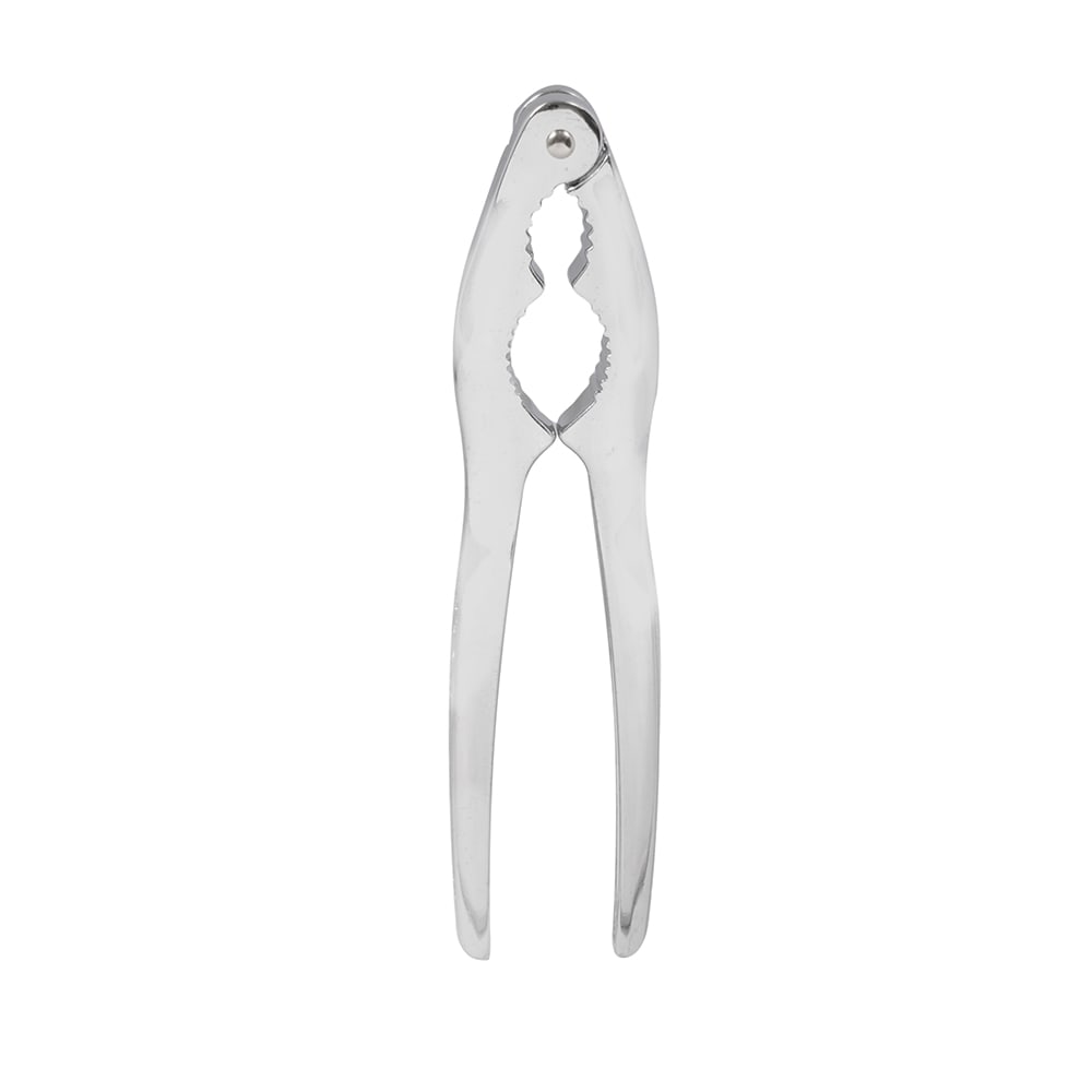 166-LN722 6 3/8" Lobster & Nut Cracker, Chrome/Steel