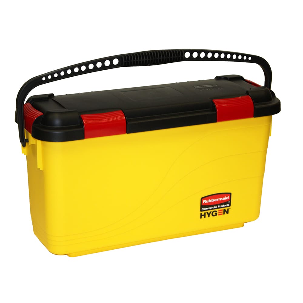 007-Q950 Microfiber Disinfecting Bucket - Yellow
