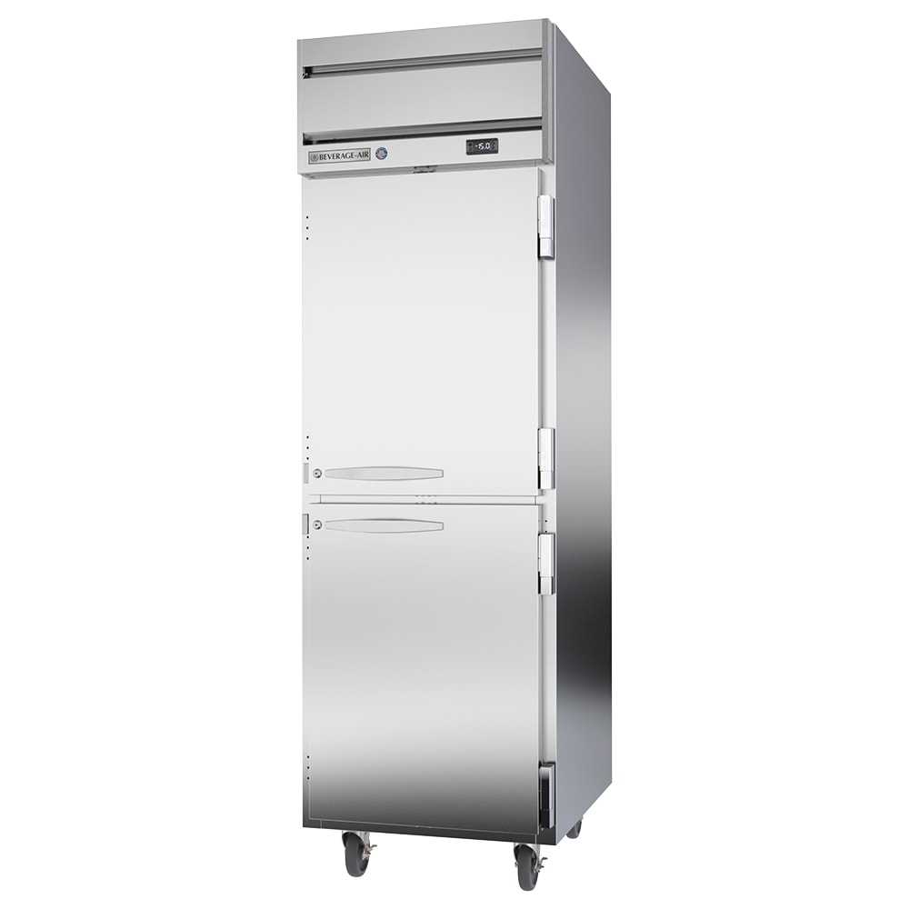 118-HFPS1HC1HS 26" Horizon Series One Section Reach In Freezer, (2) Right Hinge Solid Doors,...