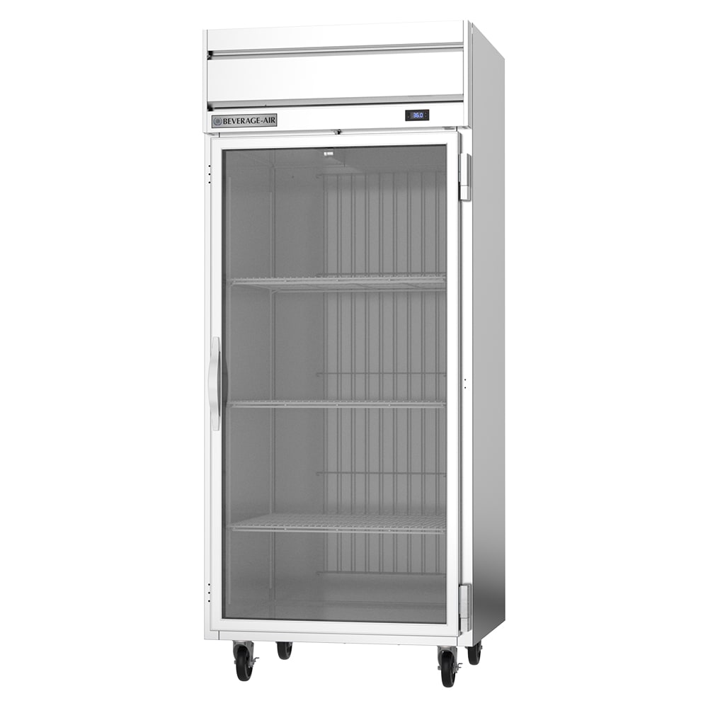 118-HRP1WHC1G 35" One Section Reach In Refrigerator, (1) Right Hinge Glass Door, 115v