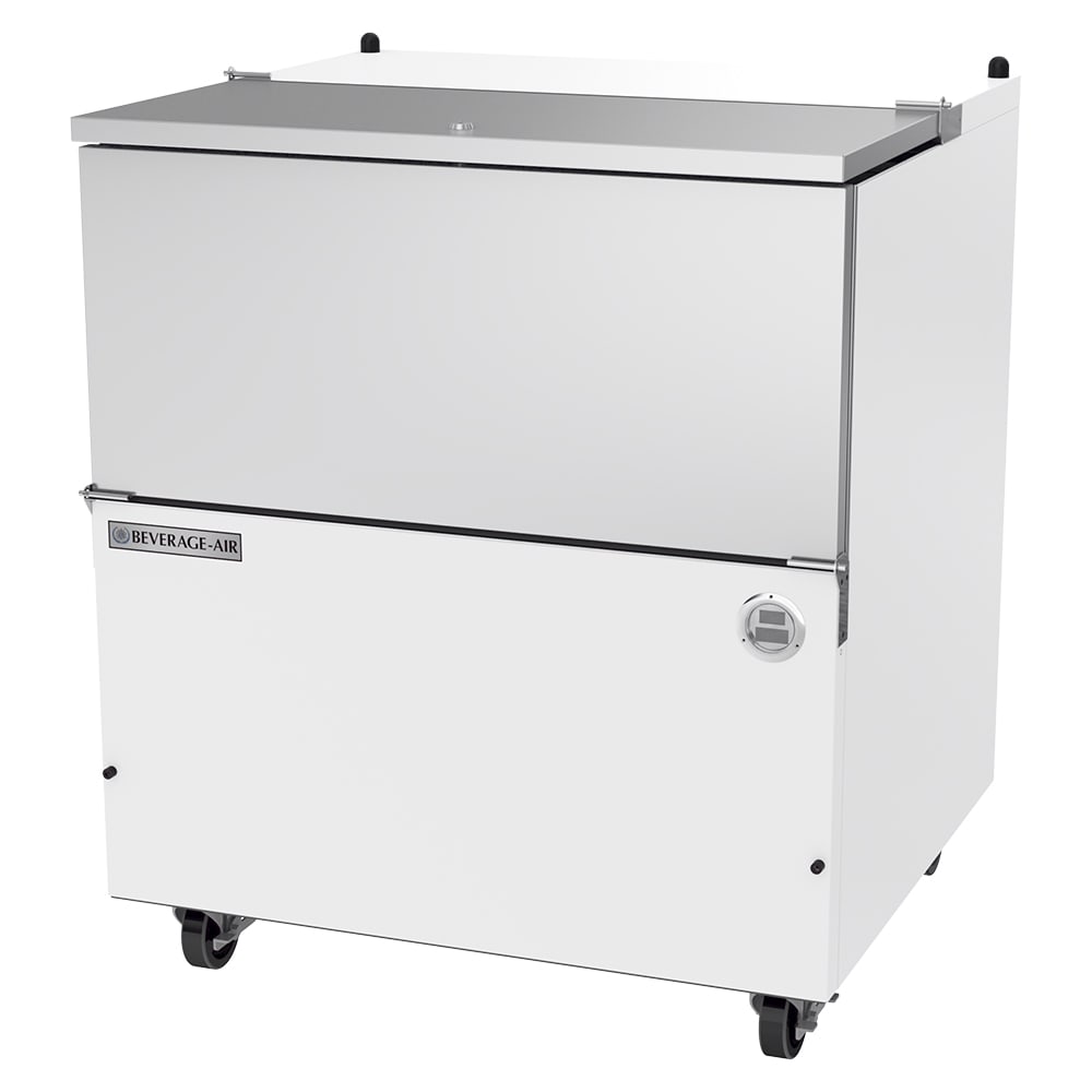 118-SM34HCW Milk Cooler w/ Top & Side Access - (512) Half Pint Carton Capacity, 115v