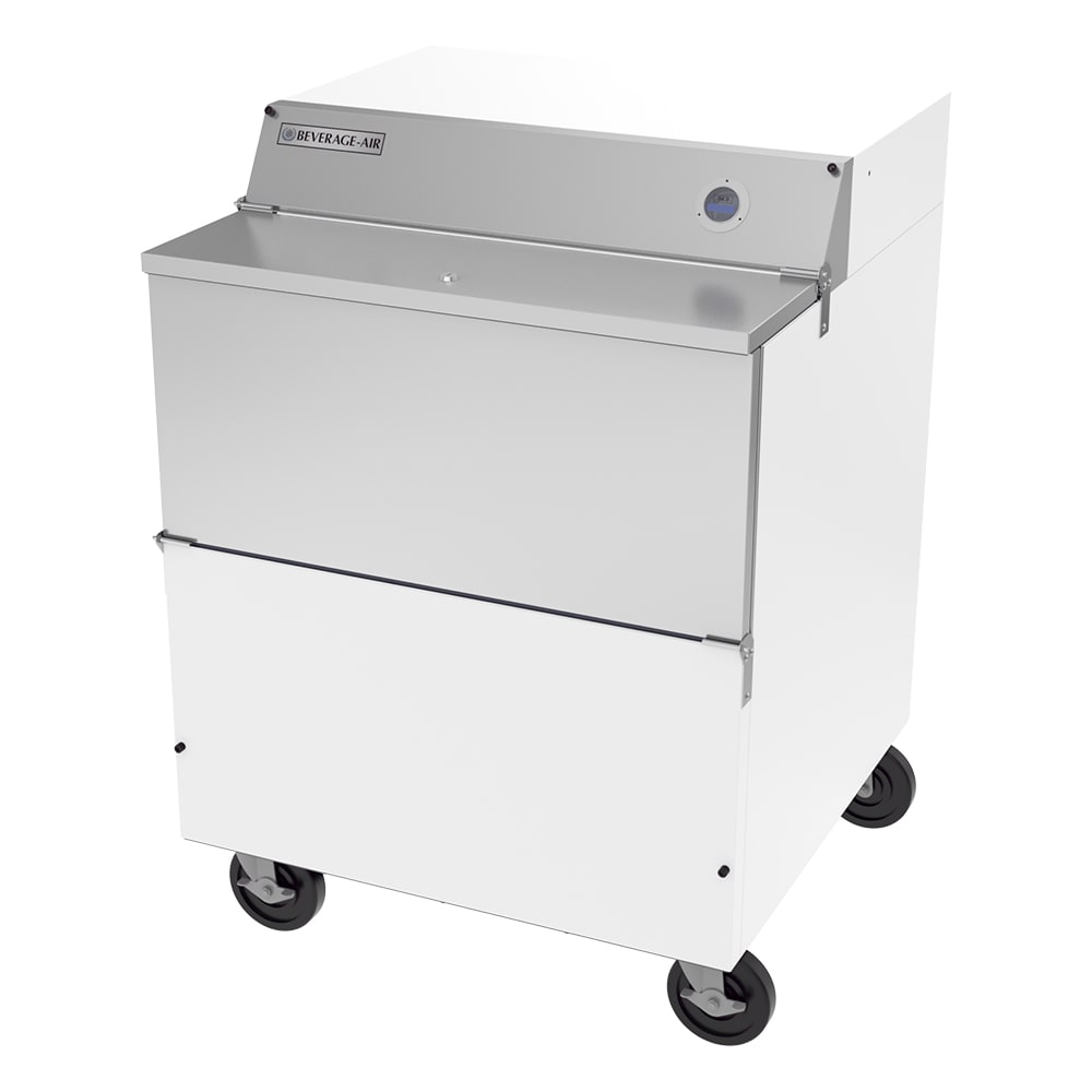 118-SMF34HC1W02 Milk Cooler w/ Top & Side Access - (512) Half Pint Carton Capacity, 115v