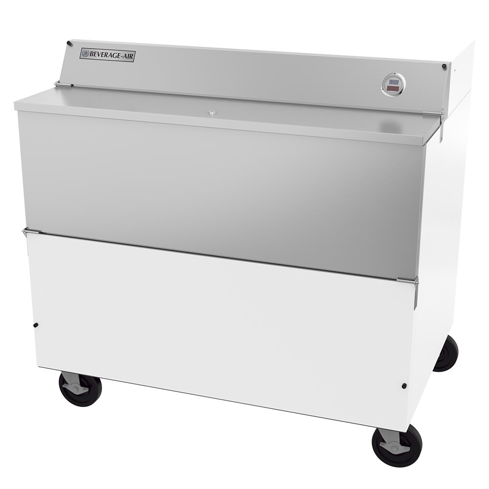 118-SMF49HC1W Milk Cooler w/ Top & Side Access - (768) Half Pint Carton Capacity, 115v