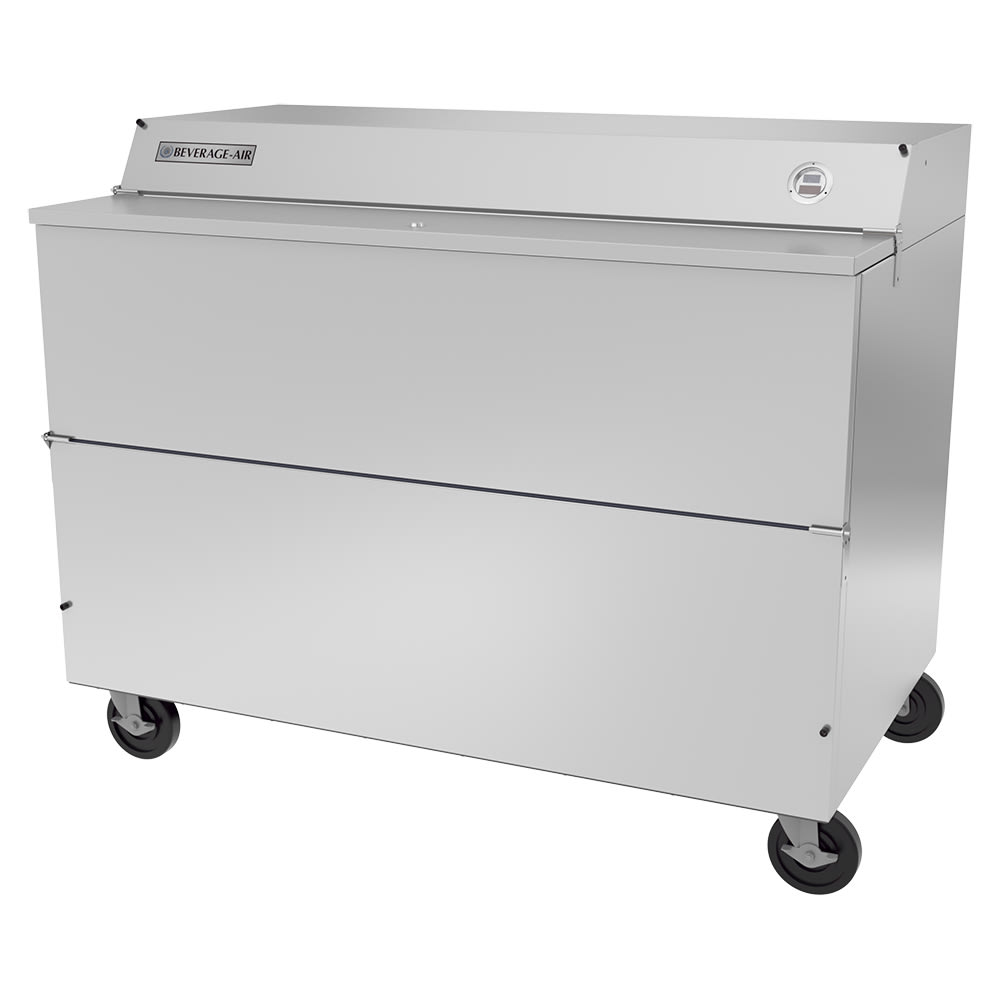 118-SMF58HC1S Milk Cooler w/ Top & Side Access - (1024) Half Pint Carton Capacity, 115v