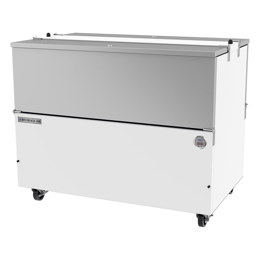 118-ST49HCW Milk Cooler w/ Top & Side Access - (768) Half Pint Carton Capacity, 115v