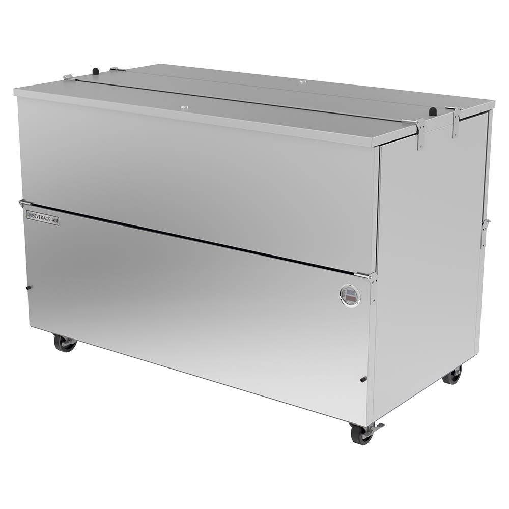 118-ST58HCS Milk Cooler w/ Top & Side Access - (1024) Half Pint Carton Capacity, 115v