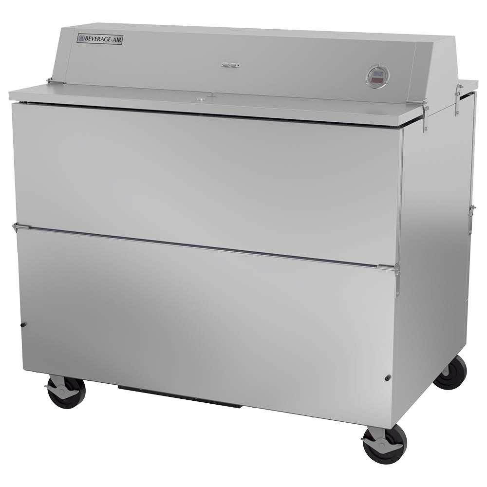 118-STF49HC1S Milk Cooler w/ Dual Top & Side Access - (768) Half Pint Carton Capacity, 115v