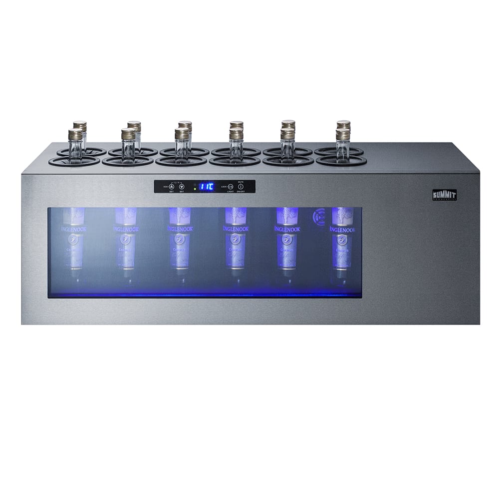 162-STC12 36" One Section Countertop Wine Cooler w/ (1) Zone - 12 Bottle Capacity, 115v