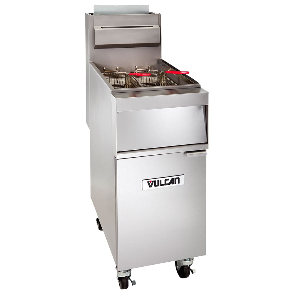 207-1GR35MLP Gas Fryer - (1) 40 lb Vat, Floor Model, Liquid Propane