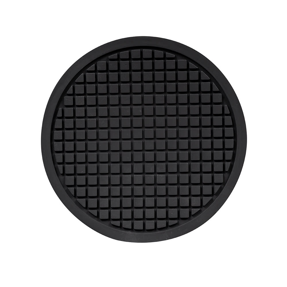 166-TRVR5 5" Black Silicone Trivet