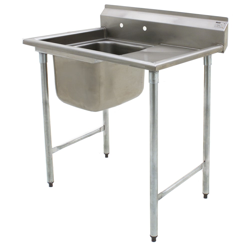 241-41416118R 38 7/8" 1 Compartment Sink w/ 16"L x 20"W Bowl, 13 1/2" Deep