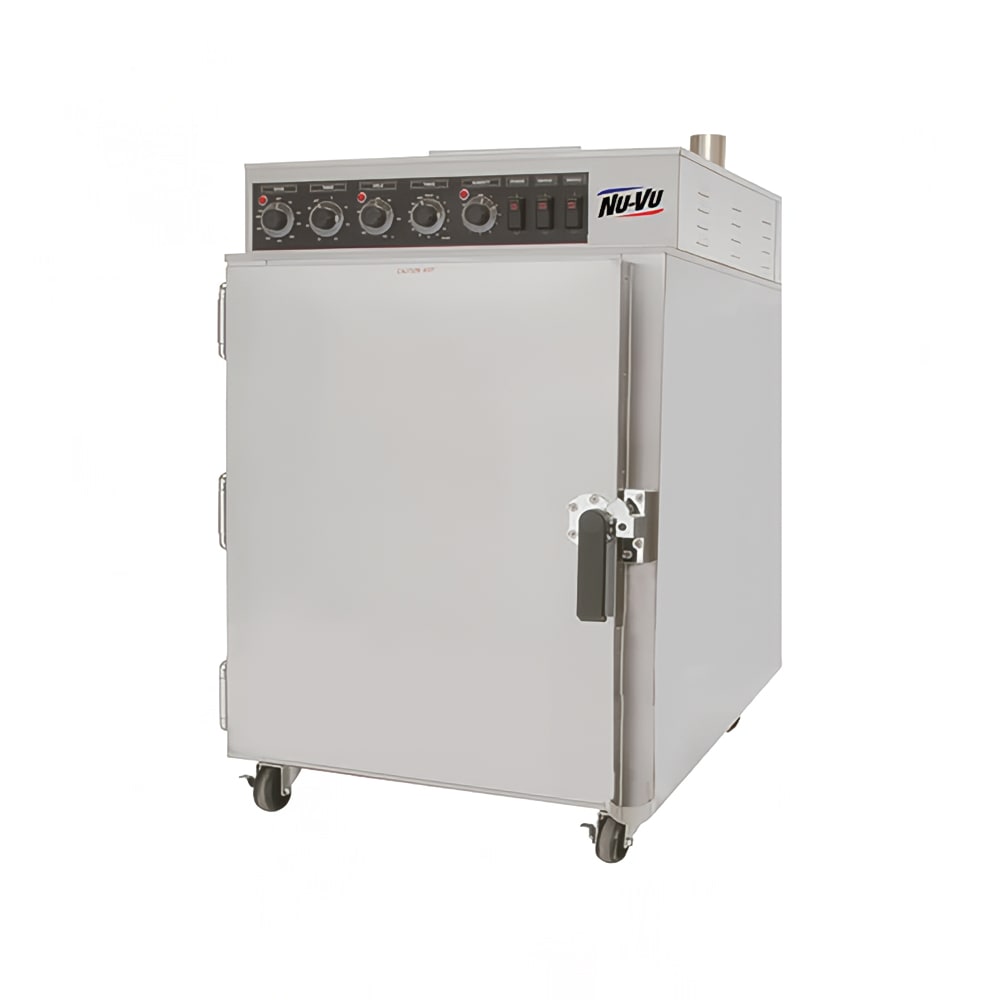 NU-VU SMOKE6 Half Size Commercial Smoker Oven w/ Humidity Controls - 208v/1ph