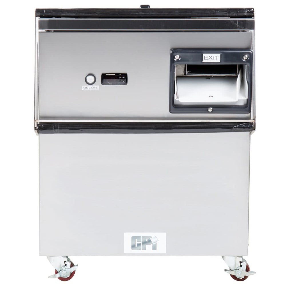 227-CDM6K Floor Model Cutlery Dryer/Polisher - (6,000) Pieces of Cutlery/hr, 120v