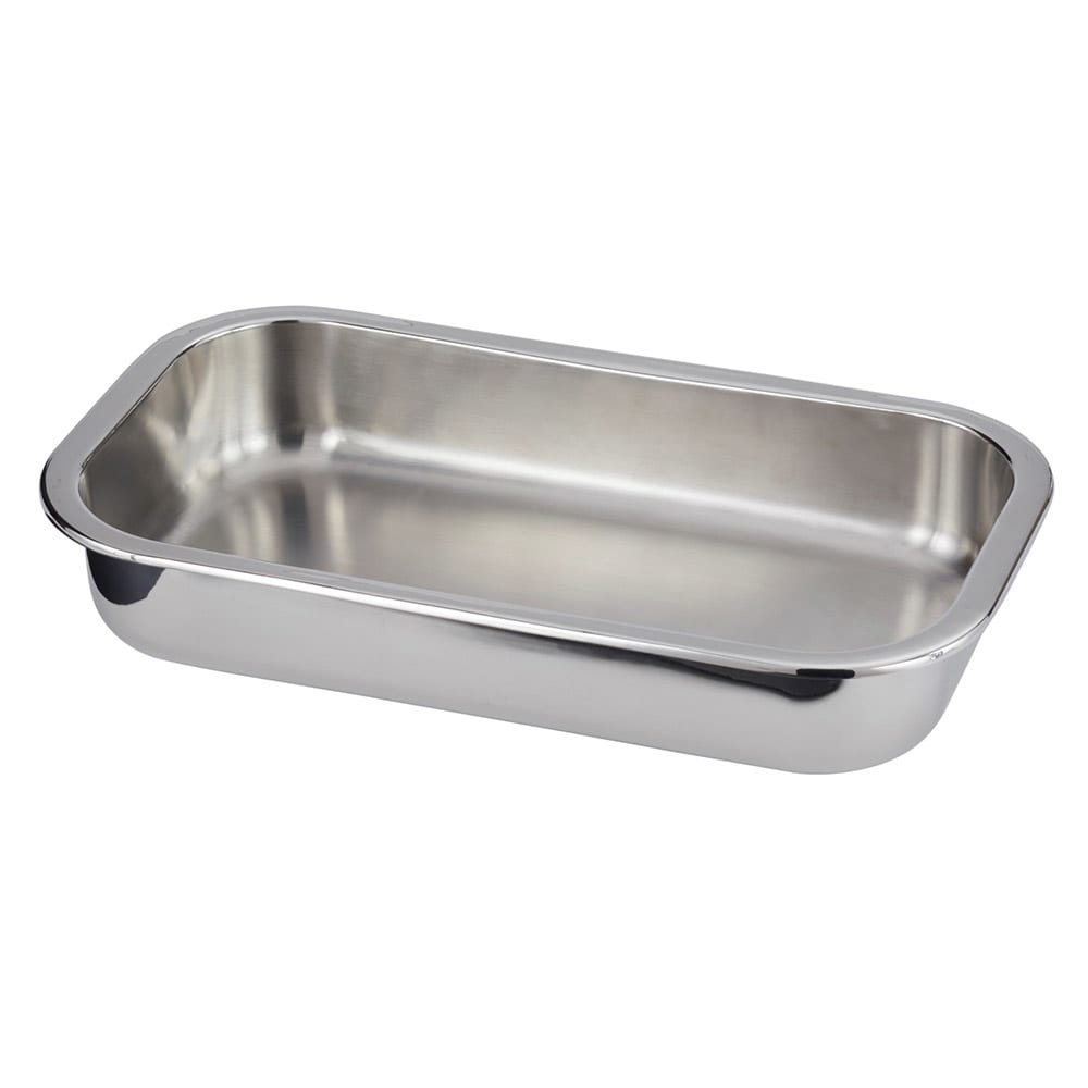 Spring USA 271-66-11 4 qt Rectangular Insert for 2271-5 Chafing Dish, Stainless Steel