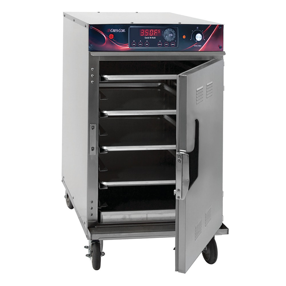546-1000CHSKSPLITDX Half Size Commercial Smoker Oven w/ Cook & Hold - 208-240v/1ph