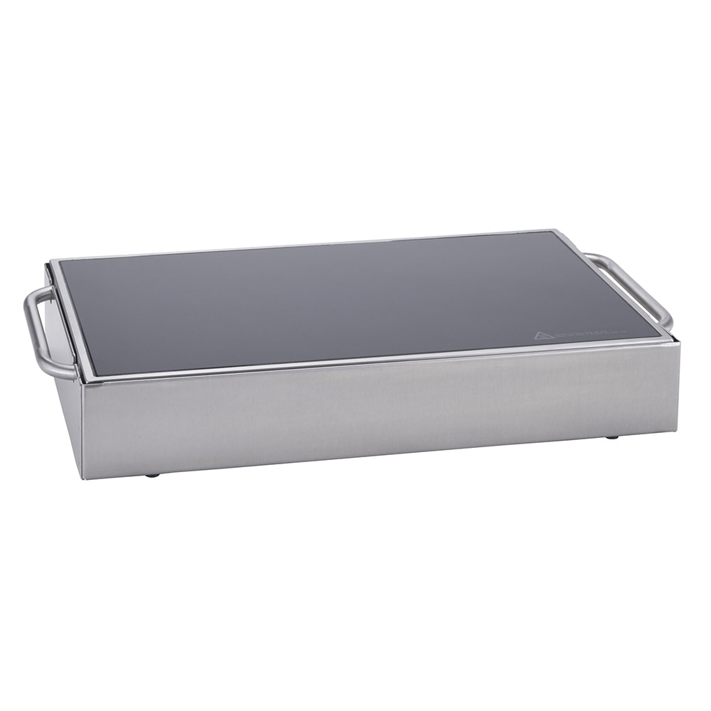 Spring USA STS-1220-T Rectangular Riser for ST-1220-T Warming Tray - 22" x 14", Stainless Steel