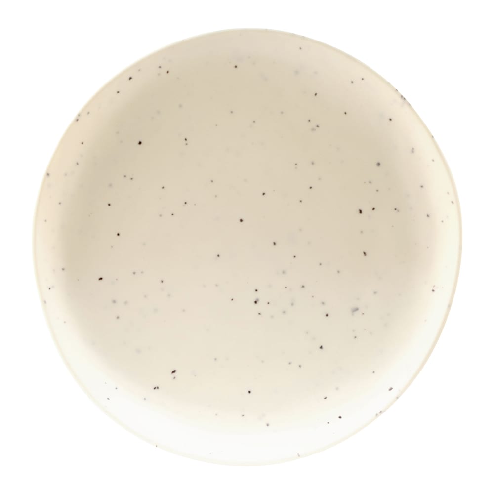 701-B182080ESS 8" Round Melamine Salad Plate, Eggshell