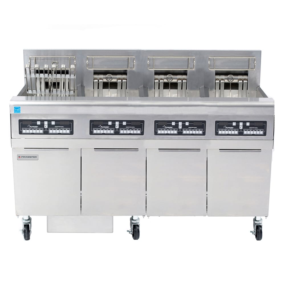 006-FPRE417TC2081 Electric Fryer - (4) 50 lb Vats, Floor Model, 208v/1ph