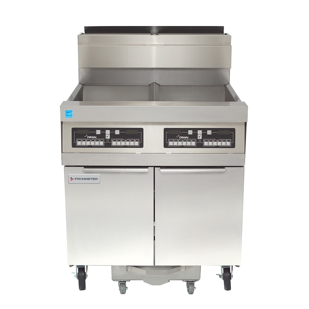 006-SCFHD460GNG Gas Fryer - (4) 80 lb Vats, Floor Model, Natural Gas