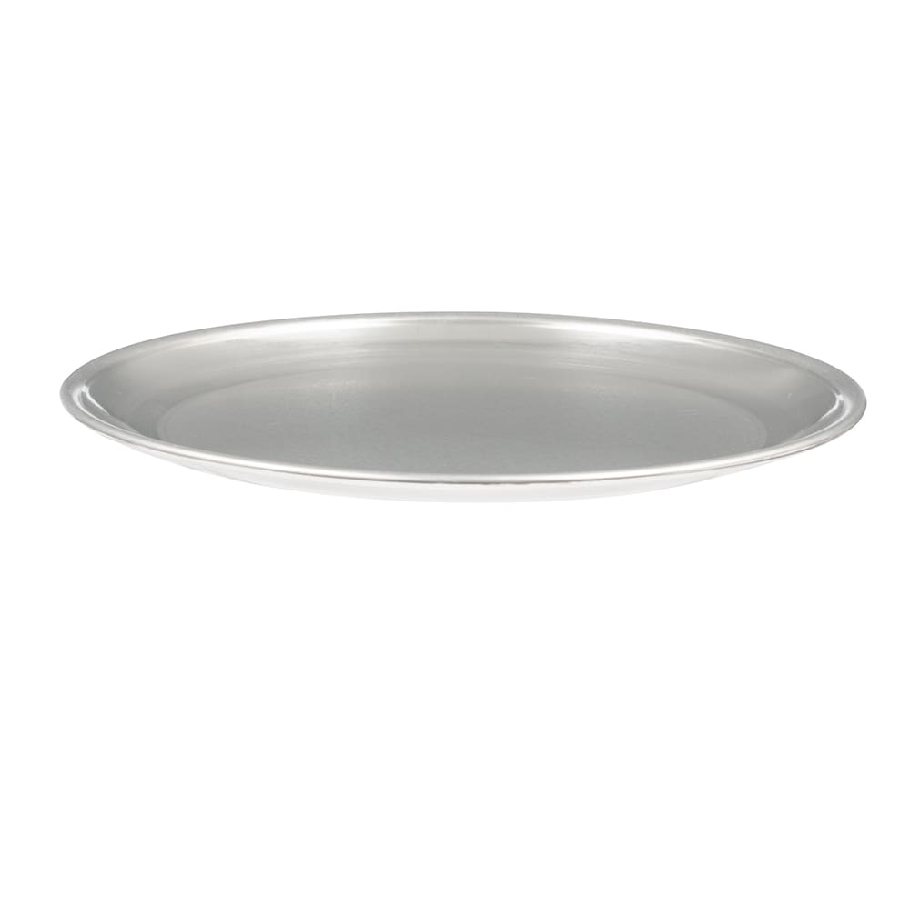 166-CTP8 8" Solid Pizza Pan, Coupe Style, Aluminum